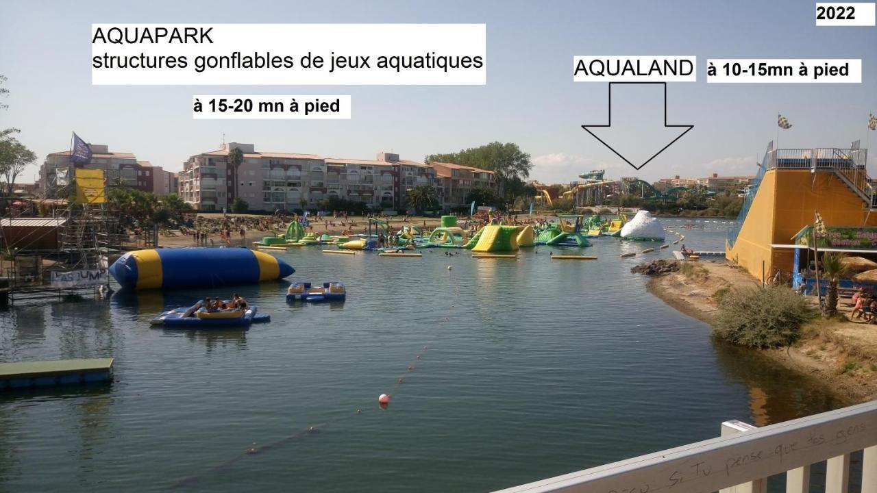 Lara 2 - T2 Balcon Piscine Lit Double & Clic-Clac Parking Pres Du Centre-Port Et Ile Loisirs แอกด์ ภายนอก รูปภาพ